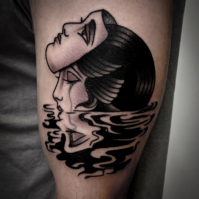 Post by christianotto on Inker — tattoo by Christian Otto, Los Angeles, California