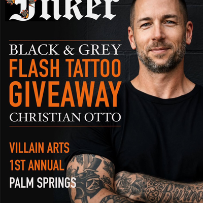 BLACK & GREY FLASH TATTOO GIVEAWAY

Inker is giving away a black and grey flash … — tattoo by Christian Otto, Beverly Hills, California