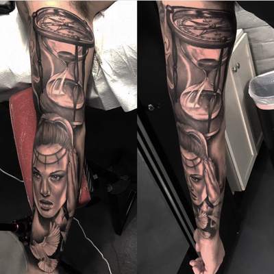 Tattoo by Bubbaitattoos: one of my favorite projects #oldtownink @oldtownink @brandedtattooco always done…