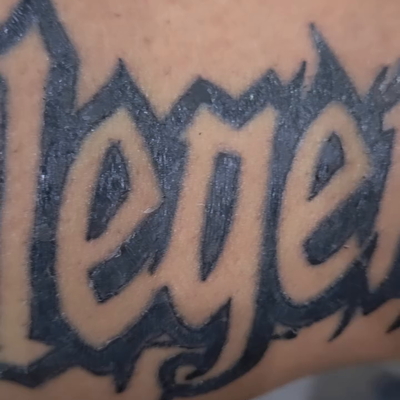 Day 6 of healing after packin BLK on myself...AGAIN PACKIN BLK ON URSELF  IS NO … — tattoo by Orry Blow, Lancaster, Texas