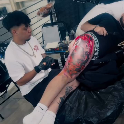 Convention soon👀

Stay tuned🔥

#tatuajes #tattoostyle #reel #viralreels #tatto… — tattoo by Fredy Amaya, Chelsea, Massachusetts