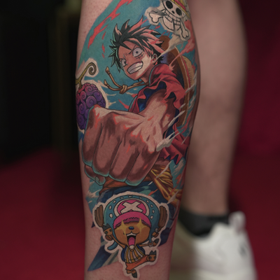 Best of Day Color at Sinners Tattoo Expo 2026 — tattoo by John Eric Basilio, Knoxville, Tennessee