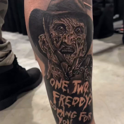 Post by Fueghini on Inker — tattoo by Fueghini Art