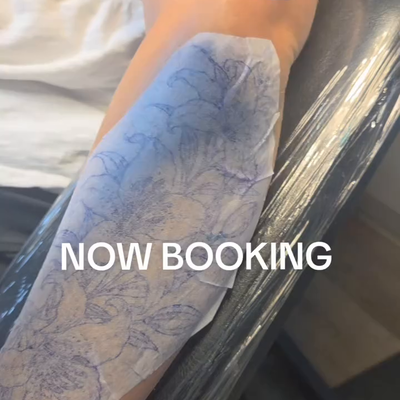 I love tattooing lillys. Had a blast doing this first tattoo for a first time cl… — tattoo by Scott Millette, Beaverton, Oregon