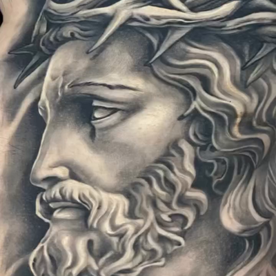 Some tattoos make a statement. Others tell a story without saying a word.

Tatto… — tattoo by Albert Rosal, Harrison, New Jersey