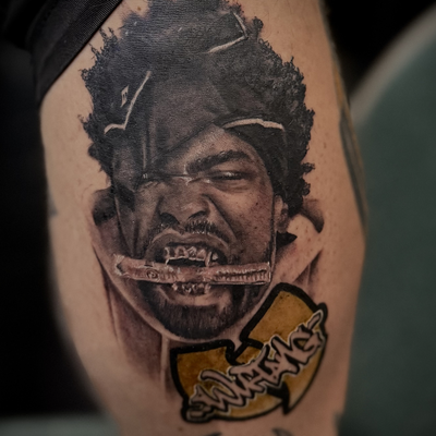 Post by trigger on Inker — tattoo by Alberto  Valladares, Laguna Hills, California