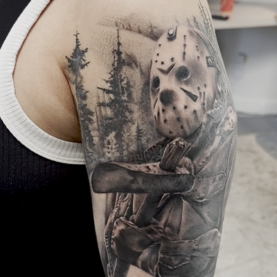Post by trigger on Inker — tattoo by Alberto  Valladares, Laguna Hills, California