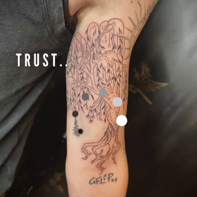 Dope tattoos loading ⚙️.. It’ll be worth the wait! 

#tattoos #tattooartist #bla… — tattoo by Cece Rodriguez, Colonie, New York