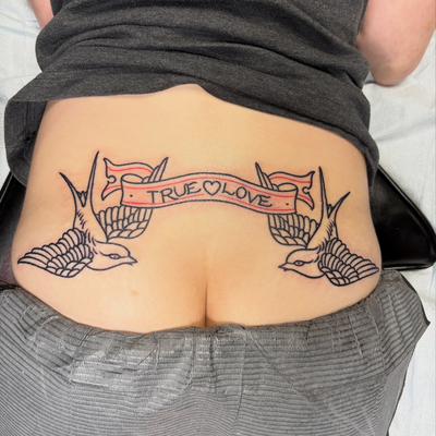 🚧 Under Construction 🚧 

#houstontattooartist #traditionaltattoo #superchangot… — tattoo by D J, Spring, Texas