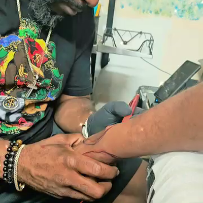 Working 3 ways!! 
Find more at shimmyfingersink.com — tattoo by Shimmy  Fingers, New York City, New York