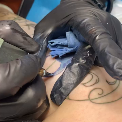 I’m by far proud of myself for this one I just can’t wait to finish it! I absolu… — tattoo by Carlee Wilkinson, Banning, California