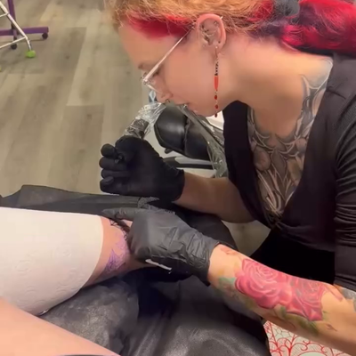 Guess I’ve been kinda busy…..😮‍💨😮‍💨😮‍💨 DM me for your next appt! 

Will yo… — tattoo by Carlee Wilkinson, Banning, California