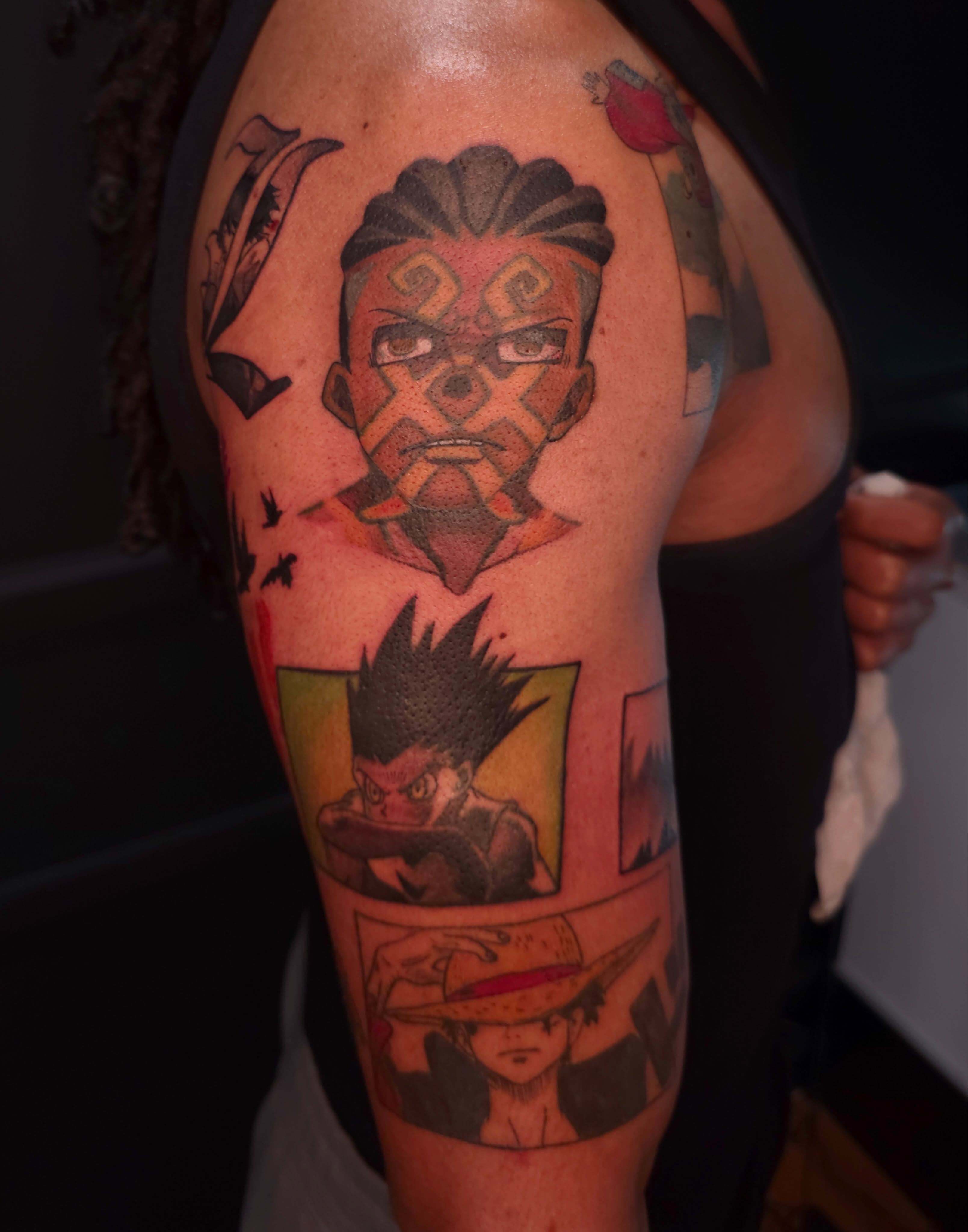 Endless possibilities, endless creativity.

From tiny meaningful pieces to full-… — tattoo by Avinash Samaroo, Queens , New York