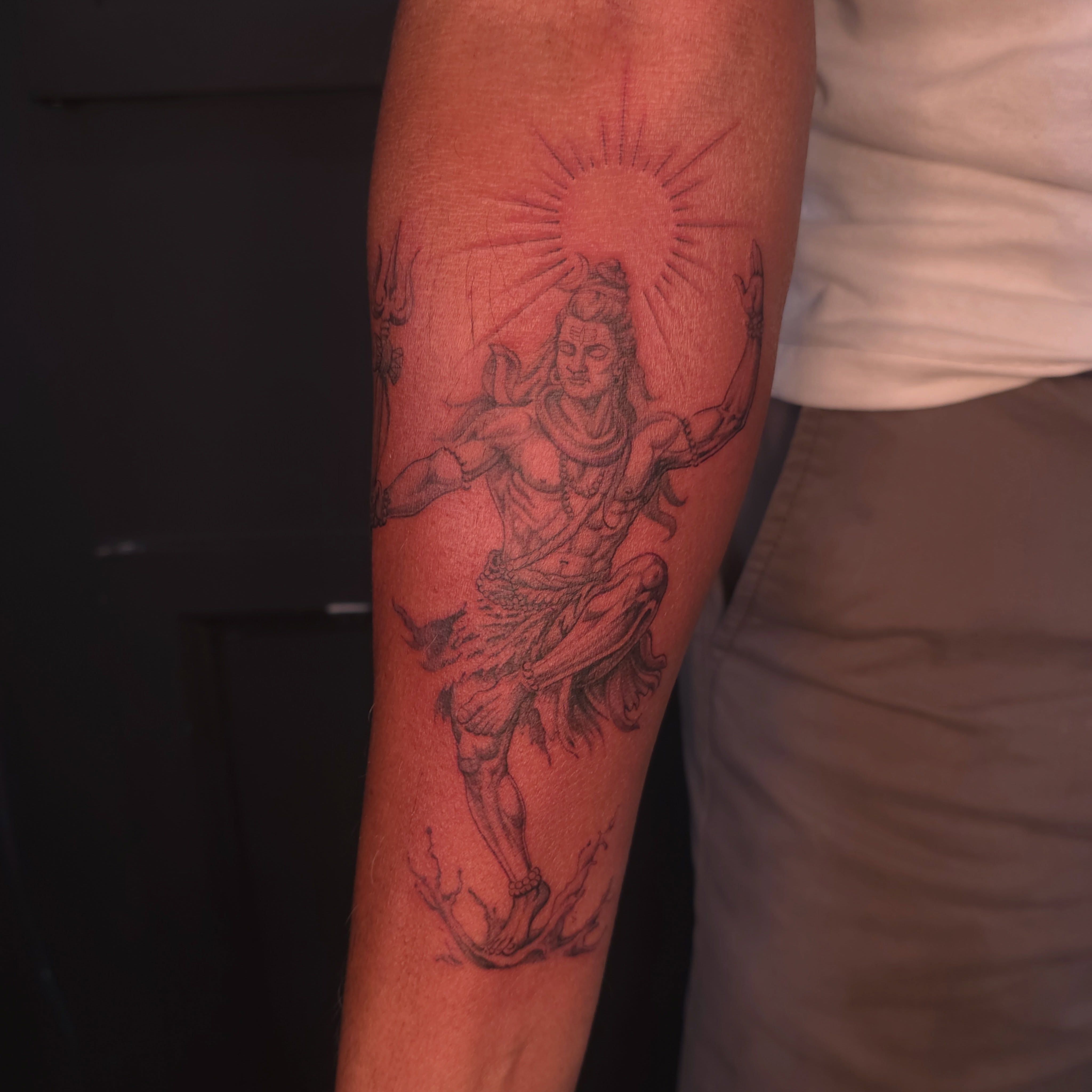 Sacred pieces, personal and cultural meaning. ✨

Spiritual tattoos can be a beau… — tattoo by Avinash Samaroo, Queens , New York