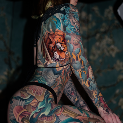 Post by rinattattarin on Inker — tattoo by Rinat Mingazdinov, Los Angeles, California