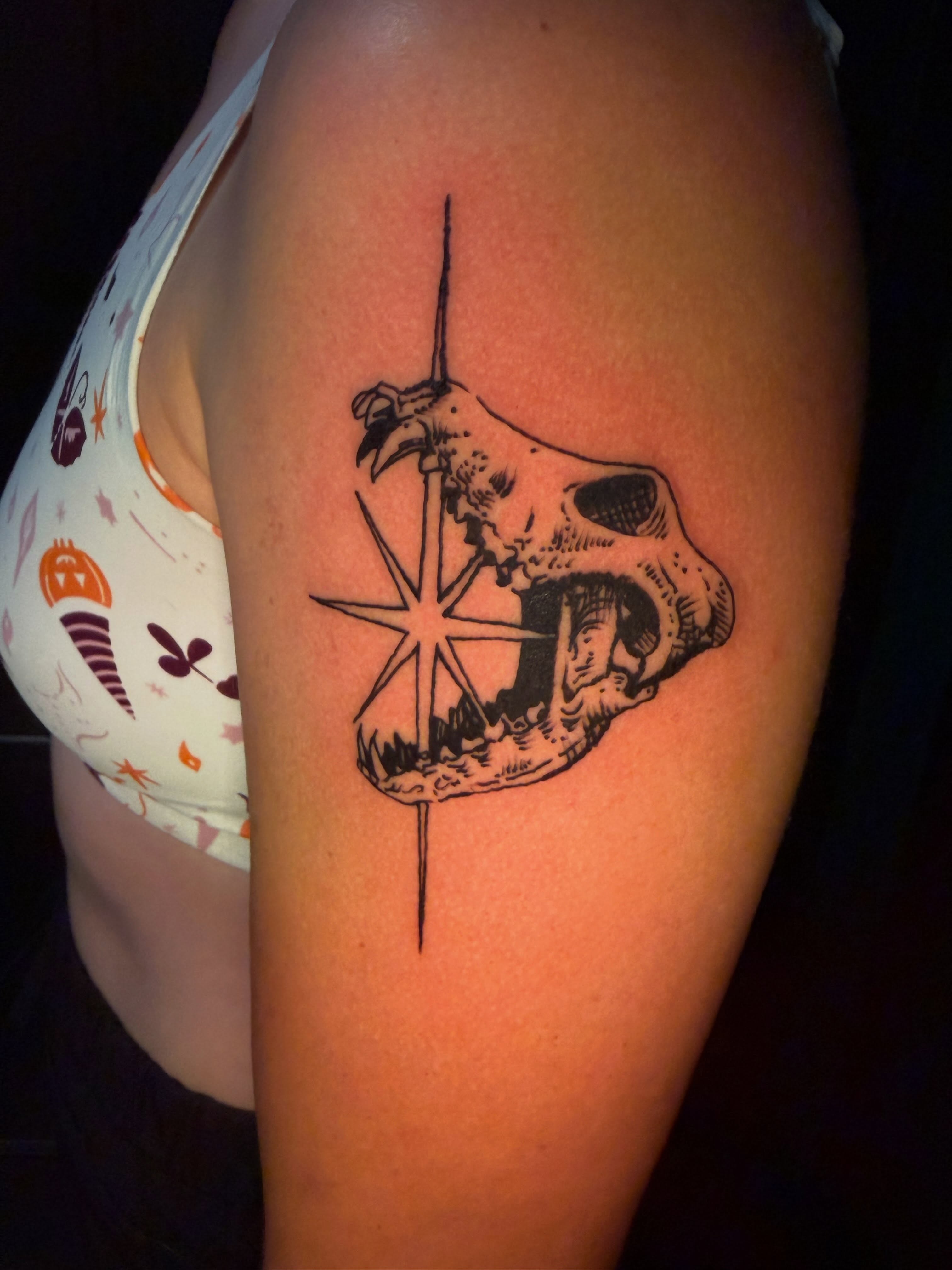 Had a lot of fun doing this one today — tattoo by Tyler Blane, Waco, Texas