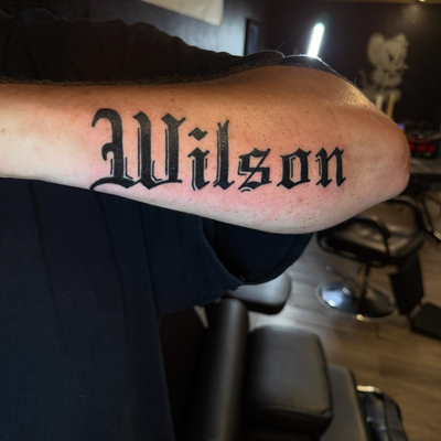 😎 — tattoo by Tyler Blane, Waco, Texas