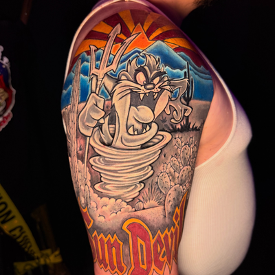 Was a good journey ! Thank you so much Bill !!!! You always trusted me! And you … — tattoo by VooDoo Ink Tattoo, Phoenix, Arizona