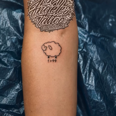 Micro tattoo anyone??? Located in Elkhorn, NE link in bio! — tattoo by Ricky Aragon, Elkhorn, Nebraska
