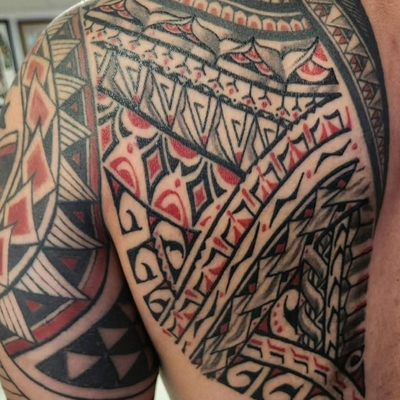 #freehandpolynesiantattoo by Nemo One #Polynesiantattoo #pinoy #Polynesiantribal… — tattoo by nemo one, Yuma, Arizona