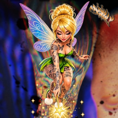 Disney theme tattoo by @nemo619one 
#Disneytattoo #mcasyuma #yumatattooartist ##… — tattoo by nemo one, Yuma, Arizona