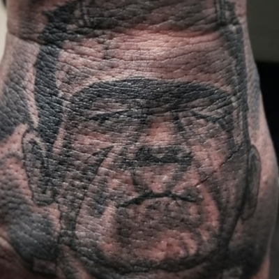 Frankenstein tattoo by @nemo619one  at Skin Dependent Tattoo and Laser removal 
… — tattoo by nemo one, Yuma, Arizona