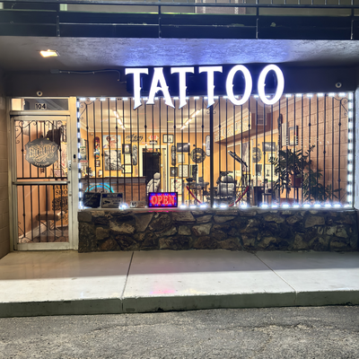 located in Las Vegas just 2 min from the Stratosphere in the Arts District (626)… — tattoo by SICK ONE  TATTOOS, Las Vegas, Nevada