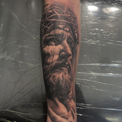 Post by serenitytattoo on Inker — tattoo by Tom Doyle, Phoenix, New York
