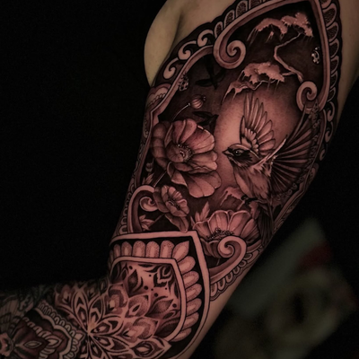 Tattoo of the day.
Artist: @haylstattoo 

Think your work deserves the spotlight… — tattoo by Inker App, Woburn, Massachusetts