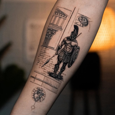 Tattoo of the day.
Artist: @anfaxe 

Think your work deserves the spotlight? Sen… — tattoo by Inker App, Woburn, Massachusetts