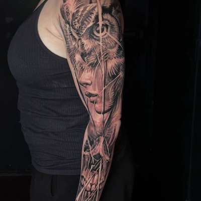 Tattoo of the day.
Artist: @boomer_fifth1 

Think your work deserves the spotlig… — tattoo by Inker App, Woburn, Massachusetts