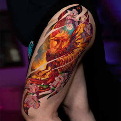 Tattoo of the day.
Artist: @bodrov_artist 

Think your work deserves the spotlig… — tattoo by Inker App, Woburn, Massachusetts