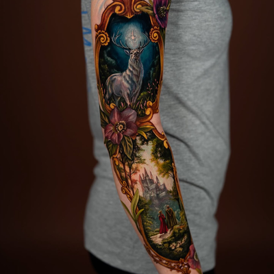 Tattoo of the day.
Artist: @ladyfae.art 

Think your work deserves the spotlight… — tattoo by Inker App, Woburn, Massachusetts