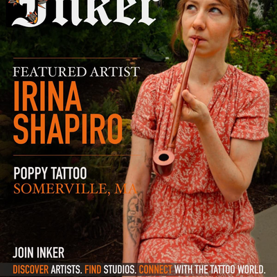 Irina @irinatattoos has been a lifelong artist whose first passion was painting … — tattoo by Inker App, Woburn, Massachusetts