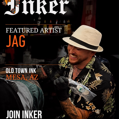 Jag @tattoosbyjag is a Cali born tattoo artist based in Arizona. Tattooing 24 ye… — tattoo by Inker App, Woburn, Massachusetts