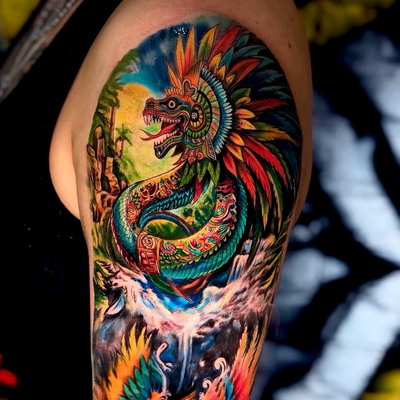 Tattoo of the day.
Artist: @petektattoo 

Think your work deserves the spotlight… — tattoo by Inker App, Woburn, Massachusetts