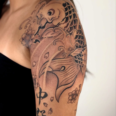 Tattoo of the day.
Artist: @shixxtattoo 

Think your work deserves the spotlight… — tattoo by Inker App, Woburn, Massachusetts
