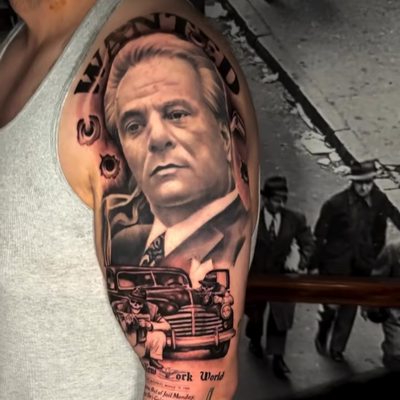 Tattoo of the day.
Artist: @bostonbarbertattooco @jasonpepetattoos 

Think your … — tattoo by Inker App, Woburn, Massachusetts