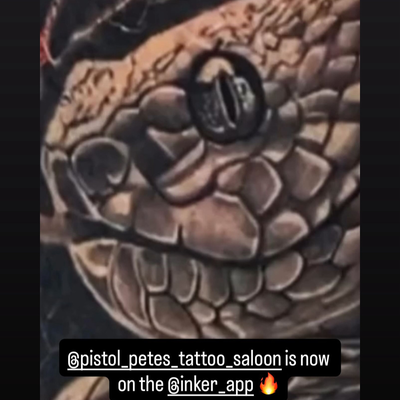Post by pistol_petes_tattoo_saloon on Inker — tattoo by Pistol Pete's Tattoo Saloon, Arlington, Texas