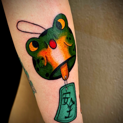 PSA‼️. Frog. That is all.
Big thank you and Shoutout to @kota_pokes for grabbing… — tattoo by Joel Soria, Tucson, Arizona