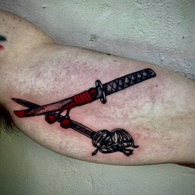 🇯🇵x🏴󠁧󠁢󠁳󠁣󠁴󠁿
Client wanted to represent two cultures that are important t… — tattoo by Joel Soria, Tucson, Arizona