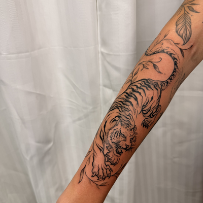 Pretty kitty 😍 — tattoo by Celtae Flint, Albany, New York