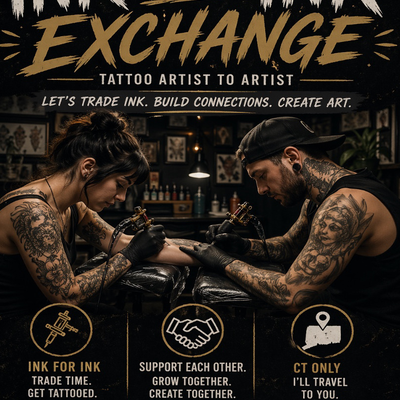 check out all my work on IG @ Church_Inked — tattoo by Xantus Esco, Canton, Connecticut