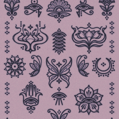 ✷ AFFORDABLE FLASH SHEET ✷

Hi everyone! I’ve compiled this flash sheet of simpl… — tattoo by Sara Haroun, Toronto, Ontario