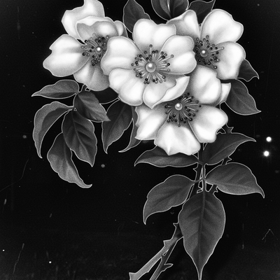 Wild roses - available 🤍 — tattoo by Sara Haroun, Toronto, Ontario